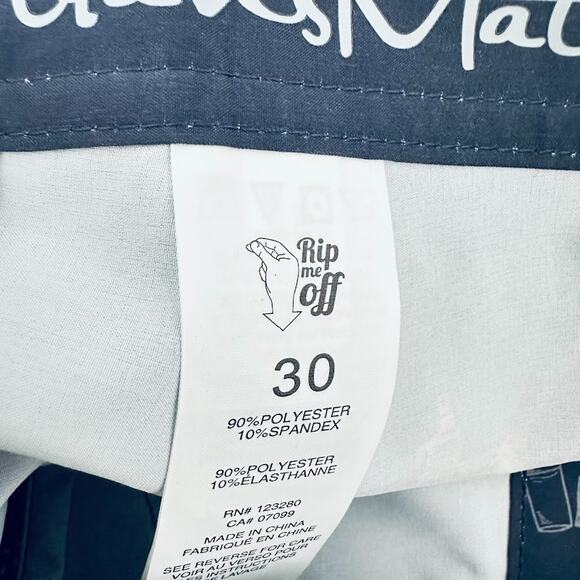 Travis Mathew Navy Board 9" Shorts Men Size 30 Hybrid Beach Skull Mexican Fiesta - Picture 7 of 7